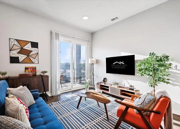Downtown Worth Luxe Retreat, Pool, Gym And Free Parking * Fort Worth